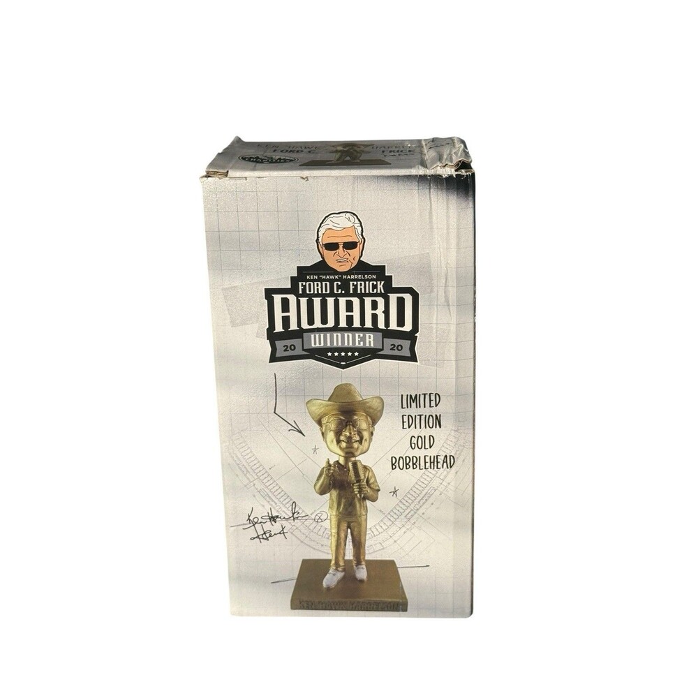Ken "Hawk" Harrelson 2020 Ford C. Frick Award Winner bobblehead